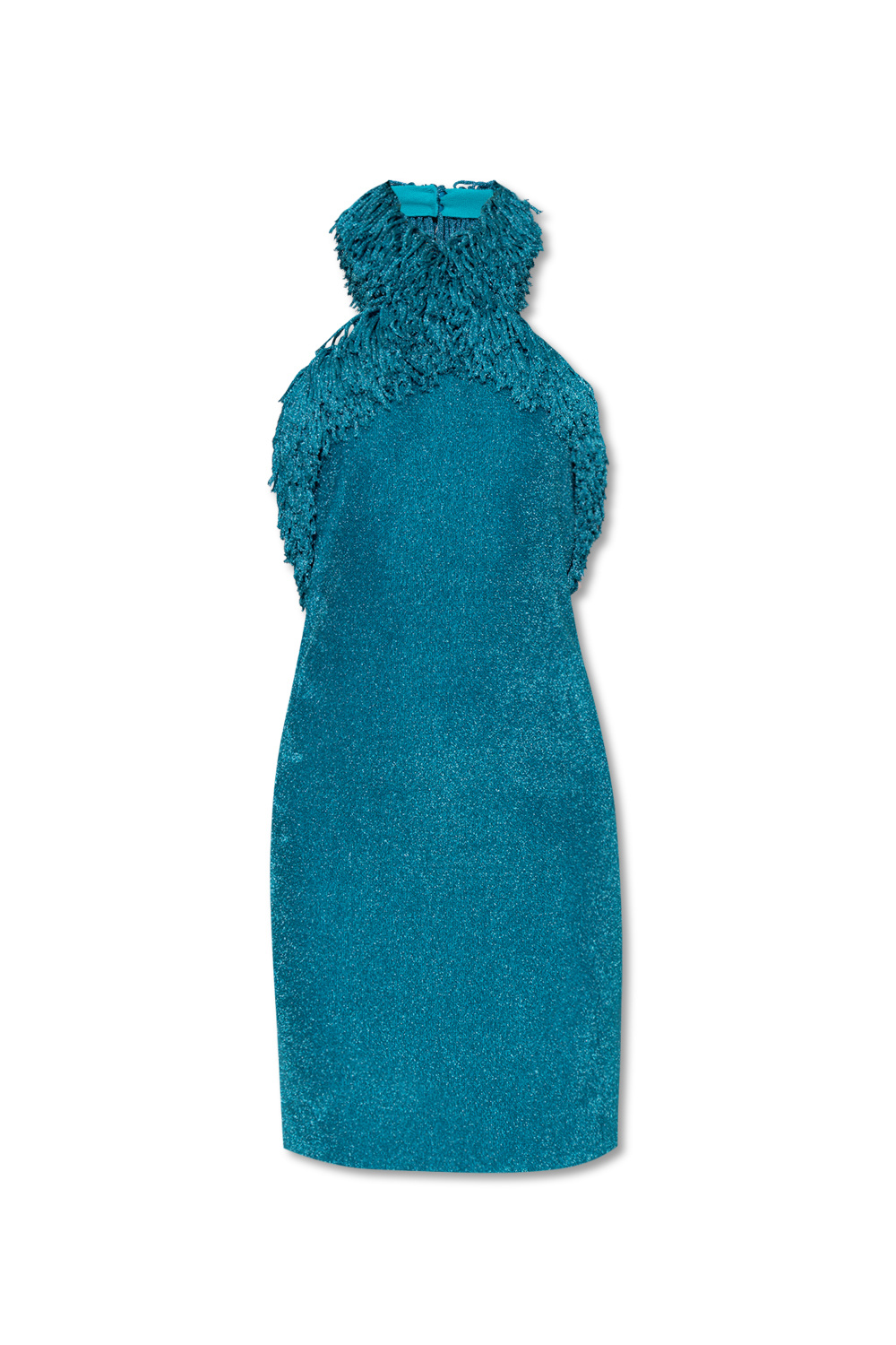 Lurex dress with fringes Bottega Veneta - styled Bottega